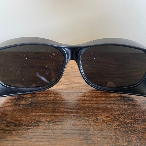 Black Safety Glasses Wrap Around Frames Only Side Shield Industrial Protective - Picture 4 of 7